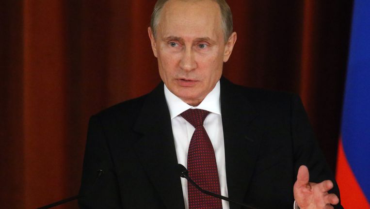 De Russische president Vladimir Poetin. Beeld getty