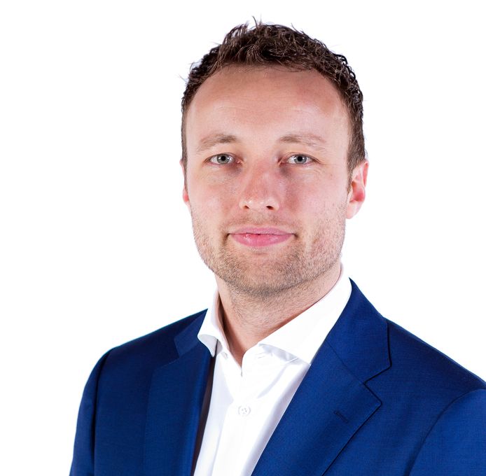 D66-fractievoorzitter Koen Kegel.