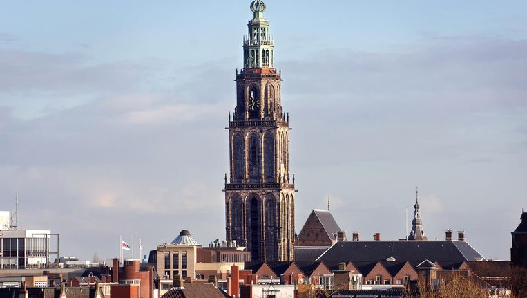 De Martinitoren in Groningen Beeld Marcel van den Bergh / de Volkskrant