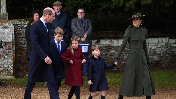 Les enfants de Kate et William volent la vedette lors des célébrations royales de Noël
