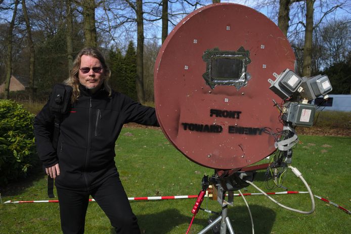 Arjen Kamphuis tijdens een eerdere Open Dag Hack42.