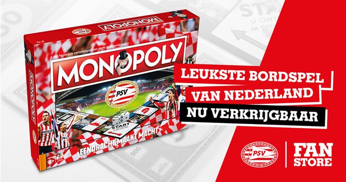 Monopoly nu ook verkrijgbaar in PSV-variant | PSV bd.nl