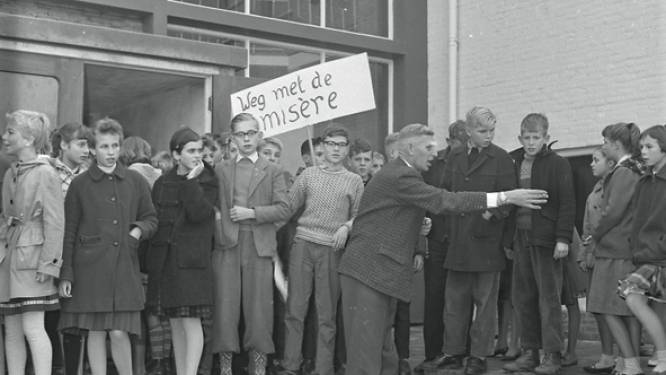 RHC zoekt verhalen achter de foto's: Demonstreren bij de Christelijke ULO in Eindhoven