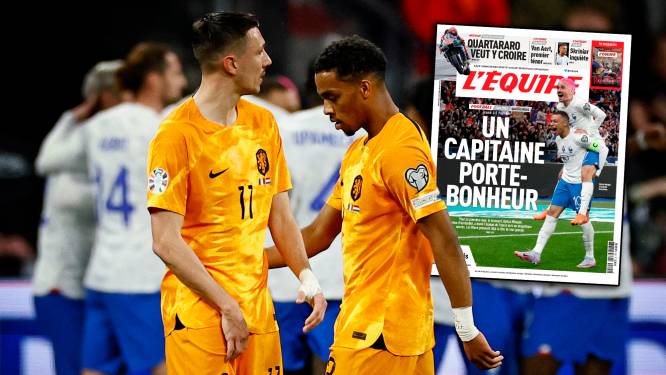 Franse media kraken ‘catastrofaal’ Oranje en zijn hard voor Lutsharel Geertruida en Kenneth Taylor