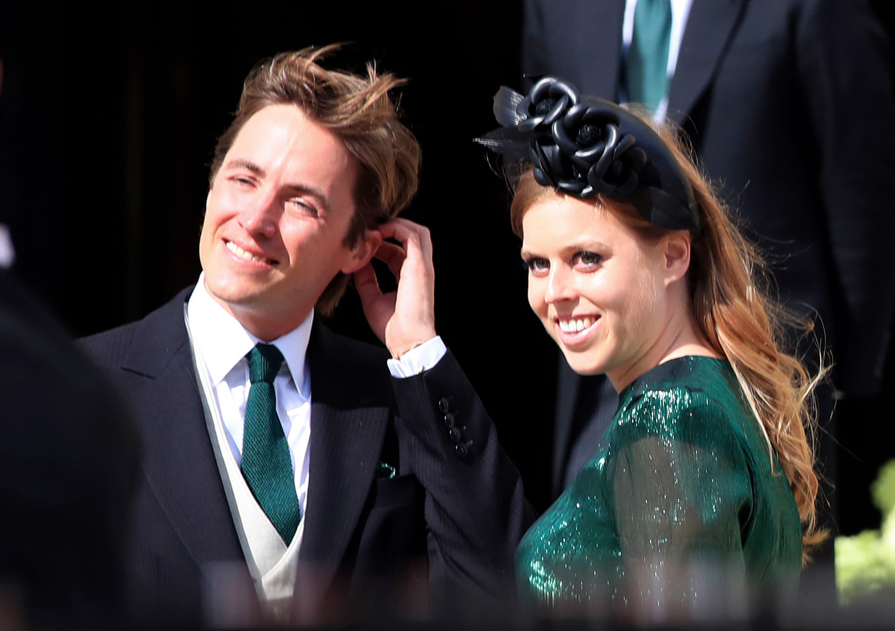 La princesse Beatrice et Edoardo Mapelli Mozzi.