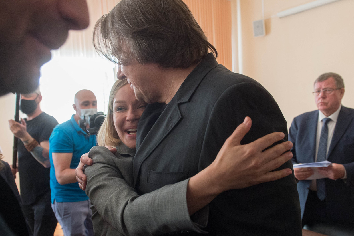 Russian actress Yulia Peresild is thrilled to hear that she can play the lead role in the first full-length movie to be shot in space.  AFP photo