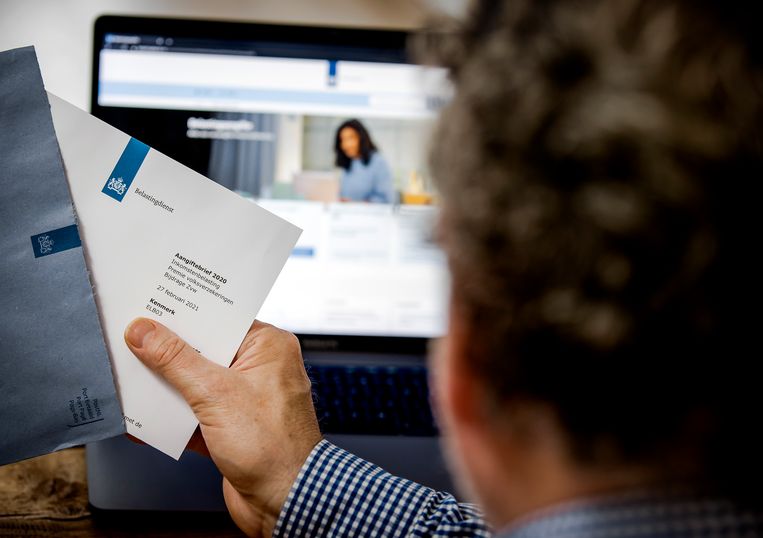 Cybercriminelen kunnen mensen te makkelijk naar een nagebouwde website van de Belastingdienst lokken. Beeld Hollandse Hoogte /  ANP