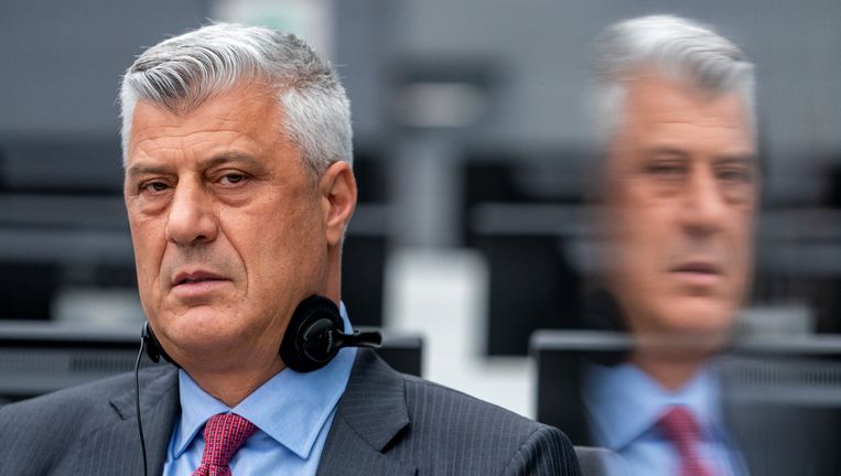 Kosovaarse oud-president Thaçi verklaart zich ‘niet schuldig’