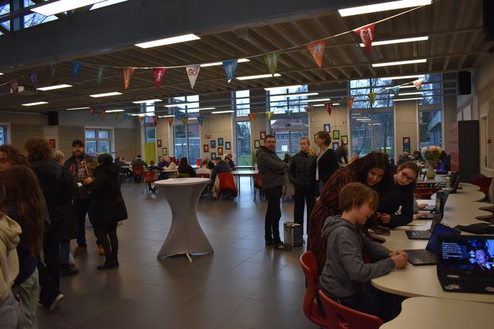 Het forum van de Talentenschool lokte ook dit jaar heel wat bezoekers.