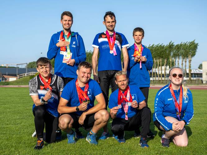 AC Lebbeke viert Special Olympics-atleten: “Liefst elf medailles op drie mooie dagen”