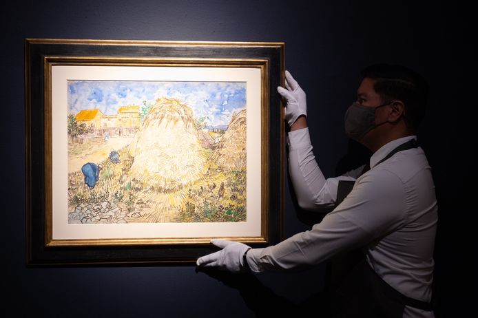 'Meules de ble' van Vincent van Gogh wordt geschat op 30 miljoen dollar