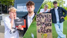 In 'Make it Happen!' zoeken Ender en Gerben 50 naamgenoten