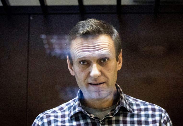 Russisch oppositieleider Aleksej Navalny. Beeld AP