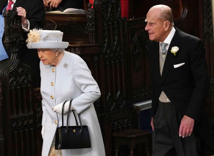 Queen Elizabeth en haar man prins Philip