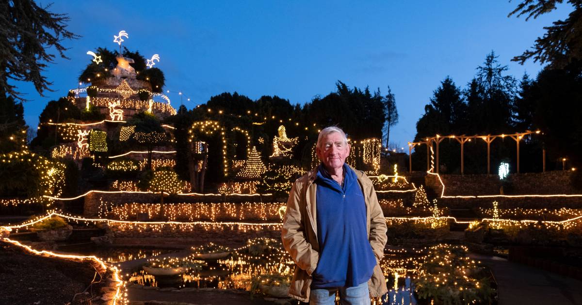 Hoe Ampie (79) een 15 meter hoge berg bouwde in zijn achtertuin in ’t