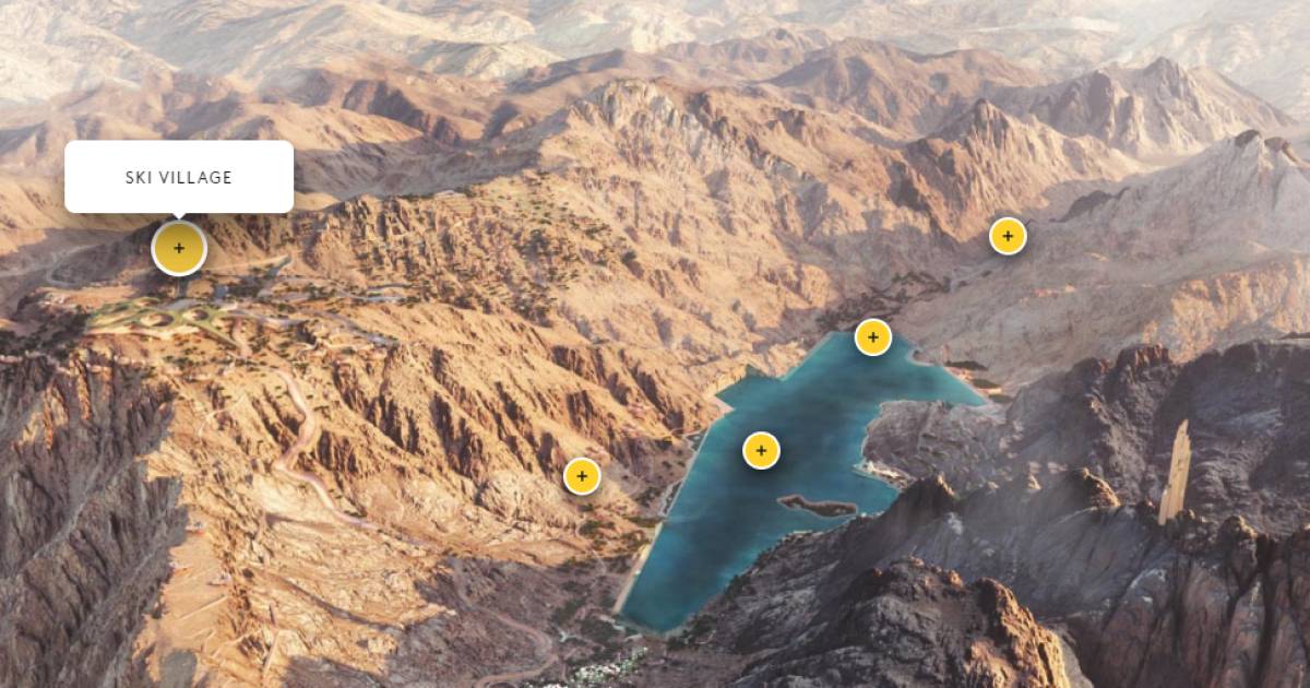 Skiën in de woestijn? Saoedi-Arabië legt voor 500 miljard euro resort aan voor Winterspelen - BD.nl