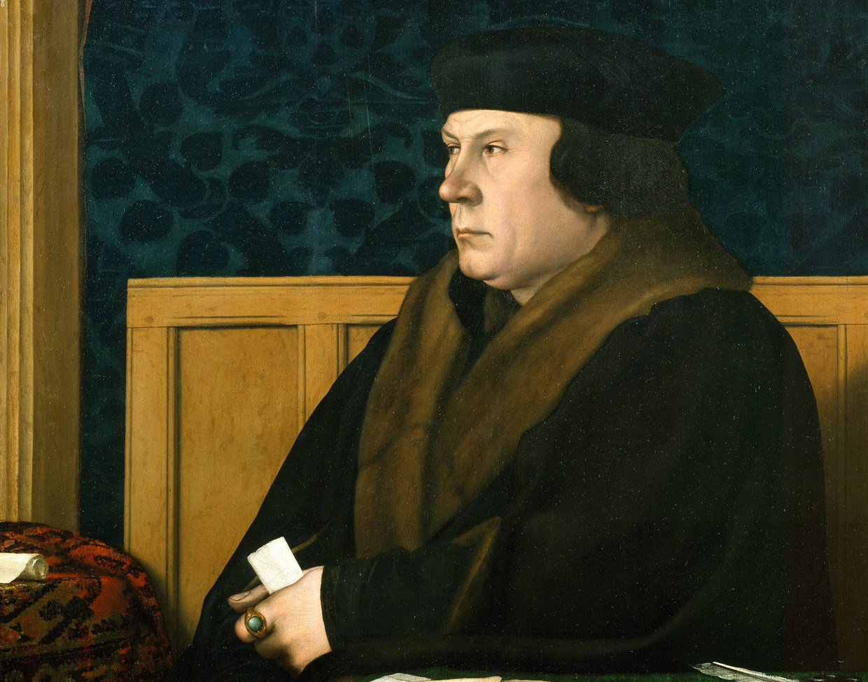 Thomas Cromwell, geportretteerd door Hans Holbein de Jongere Beeld Hans Holbein