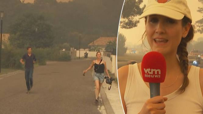 Onze reporter ziet hoe Frans dorp in allerijl wordt geëvacueerd: “We moeten rennen voor ons leven”
