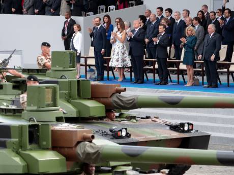 Trump krijgt vanavond zijn militaire parade in Washington