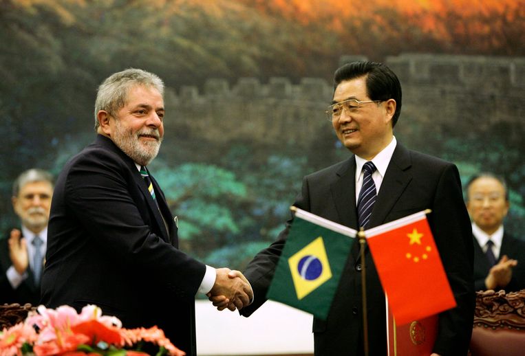At the time, Brazil and China were emerging economies.  China is now a superpower