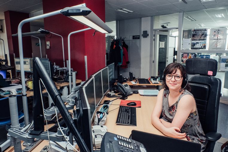 'Bij volle maan krijgen we vaker oproepen voor onnozelheden. We hoeven dan vaak niet eens naar buiten te kijken' Beeld Wouter Van Vaerenbergh