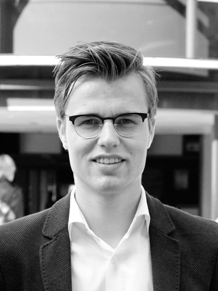 Maarten van Nieuw ­Amerongen, afgestudeerd politicoloog, masterstudent politieke ­filosofie Universiteit Leiden en actief SGP-lid.  Beeld 