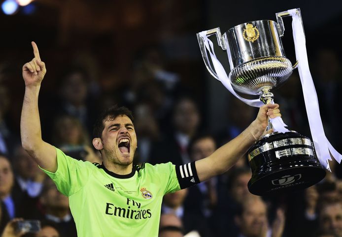 Casillas won in zijn tijd als keeper bij Real Madrid 19 prijzen.