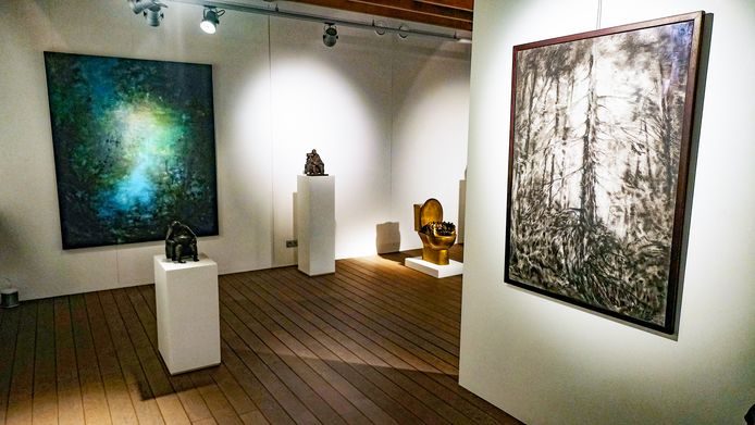 Sven Verhaeghe en Khaled Dawwa exposeren samen in Galerie Reichmanns in Ieper.