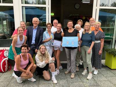 Prijs voor 'gezonde’ Neerkantse tennisclub