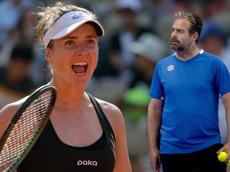Elina Svitolina over coach Raemon Sluiter en de oorlog in Oekraïne: ‘Probeer te begrijpen dat ik geluk heb met mijn leven’