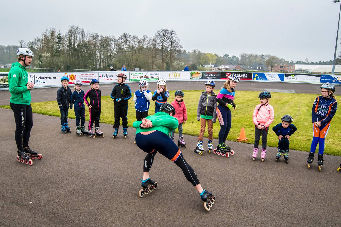 En team beginsel Betuttelen Leren skeeleren in Rijssen van de gebroeders Mulder dankzij Reggeborgh |  Foto | destentor.nl