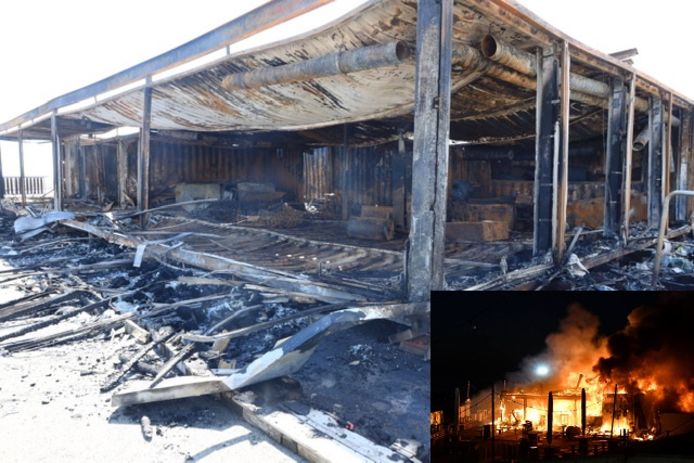 Bar Goed brandde zondagochtend vroeg compleet uit.