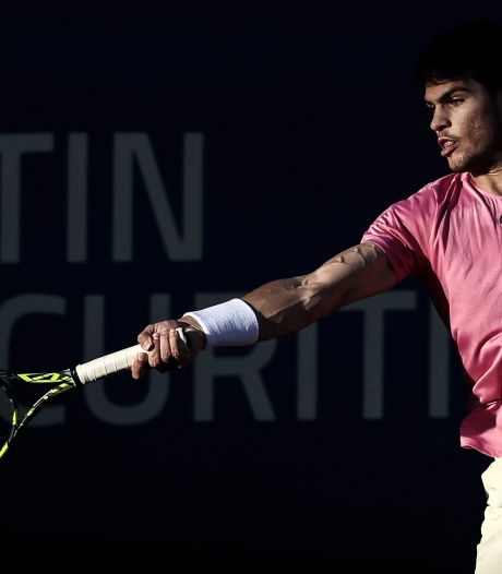 Carlos Alcaraz en finale de son tournoi de rentrée à  Buenos Aires 