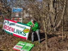 GroenLinks-banners verdwijnen op mysterieuze wijze in Raalte: ‘Raakt hart van de democratie’