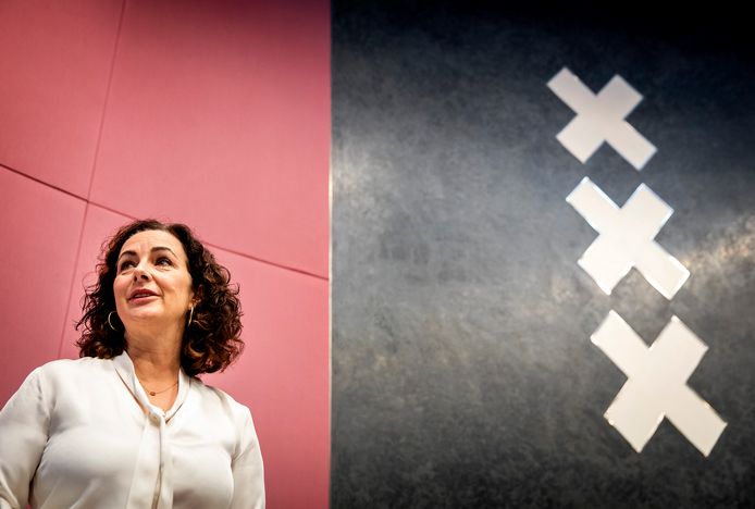 De Amsterdamse burgemeester Femke Halsema