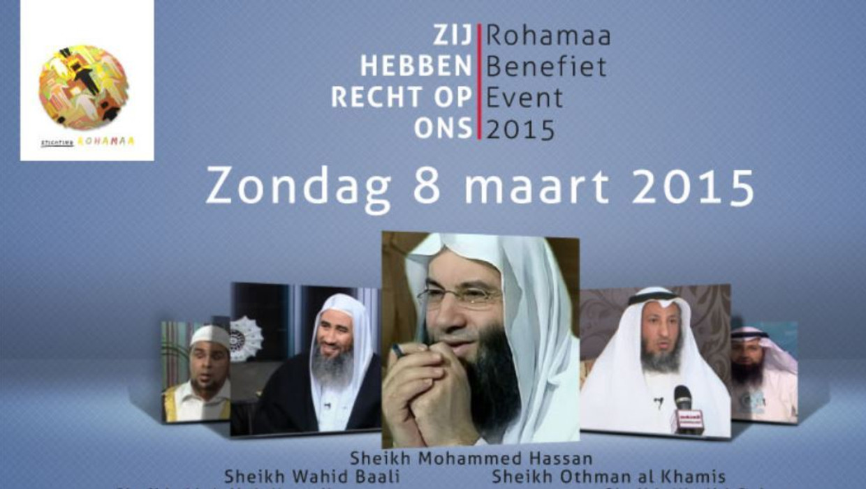 Flyer voor het evenement. Beeld Rohamaa