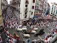 Eerste dag stierenrennen Pamplona: minstens vijf gewonden, één deelnemer gespietst