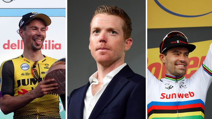Primoz Roglic, Steven Kruijswijk, Tom Dumoulin.