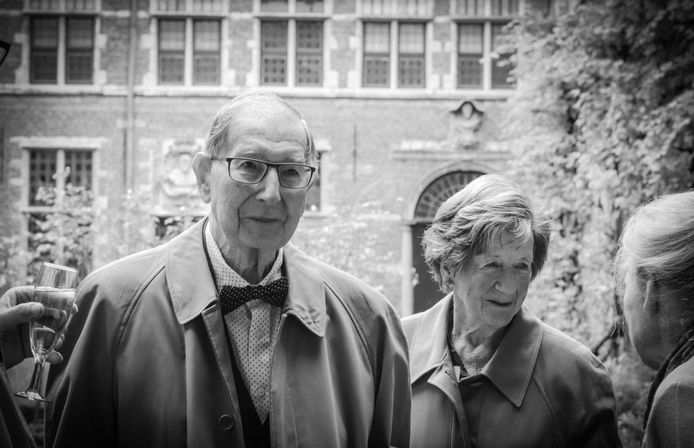 Louis Van den Eede was een groot familieman, hier met zijn vrouw Mathilda De Wolf in 2019.