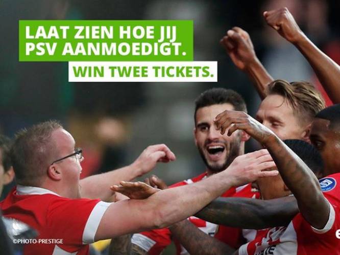 Foto van met stadionverbod gestrafte PSV-fan in reclame sponsor Energiedirect