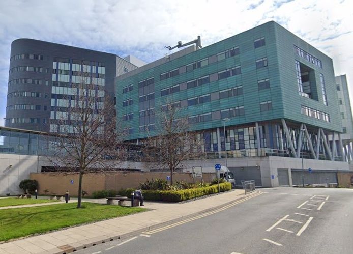 Het St. James University-ziekenhuis in de Noord-Engelse stad Leeds.