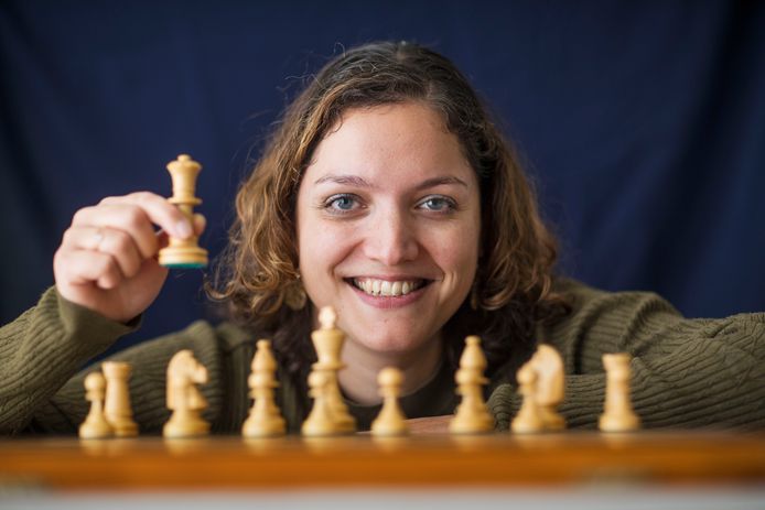 Bianca de Jong-Muhren, nieuwe voorzitter van de schaakbond.