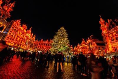Coup d'envoi des “Plaisirs d'hiver” sur la Grand-Place de Bruxelles