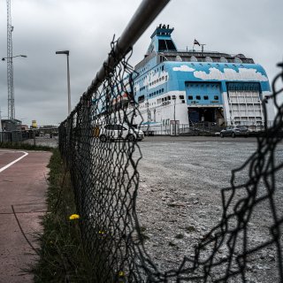 No more shuttle bus to the city for asylum ship residents: ‘There is no sidewalk at all to walk on’
