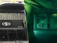 Links: de vaste locatie van discotheek Fuse in de Blaesstraat. Rechts: voor de 29ste verjaardag wijkt Fuse uit naar een leegstaande zuilengang onder het Brusselse Zuidstation.
