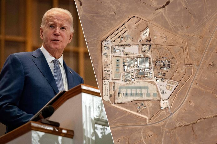 De aanval vond volgens Biden plaats op een basis in Jordanië.