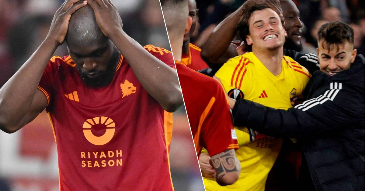 Lukaku tira un sospiro di sollievo: la Roma va avanti nonostante i rigori sbagliati dai “Big Roma”, Svilar (ex RSCA) è campione |  calcio