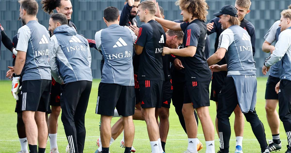 Live red devils.  Captain Vertonghen, Vermeeren and Keita are greeted with a cheerful tap, and Lukaku speaks to the press after morning training |  sports
