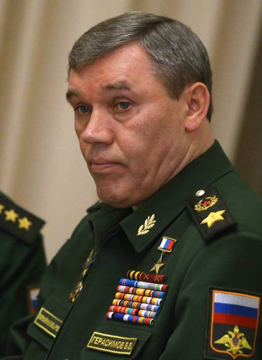 Russische stafchef Valeri Gerasimov