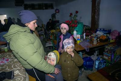 À Marioupol, l'inquiétude pour des orphelins bloqués depuis deux semaines dans un sanatorium
